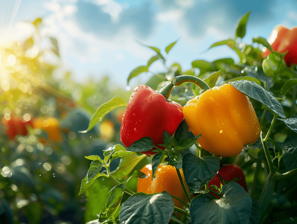 Compagnons de culture bénéfiques pour les poivrons au potager