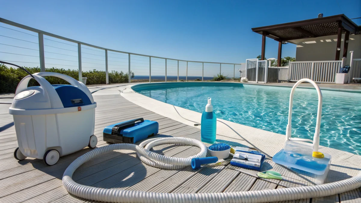 Équipements essentiels pour l'entretien d'une piscine hors sol