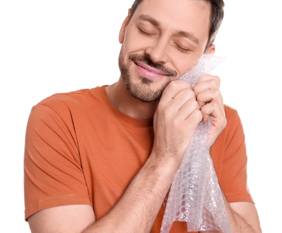 Papier bulle avec bulles d'air pour protection des objets fragiles