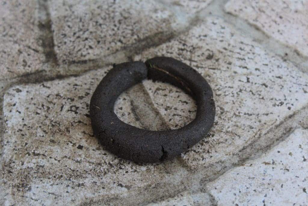 boudin argileux riche prêt à être amélioré pour le jardinage