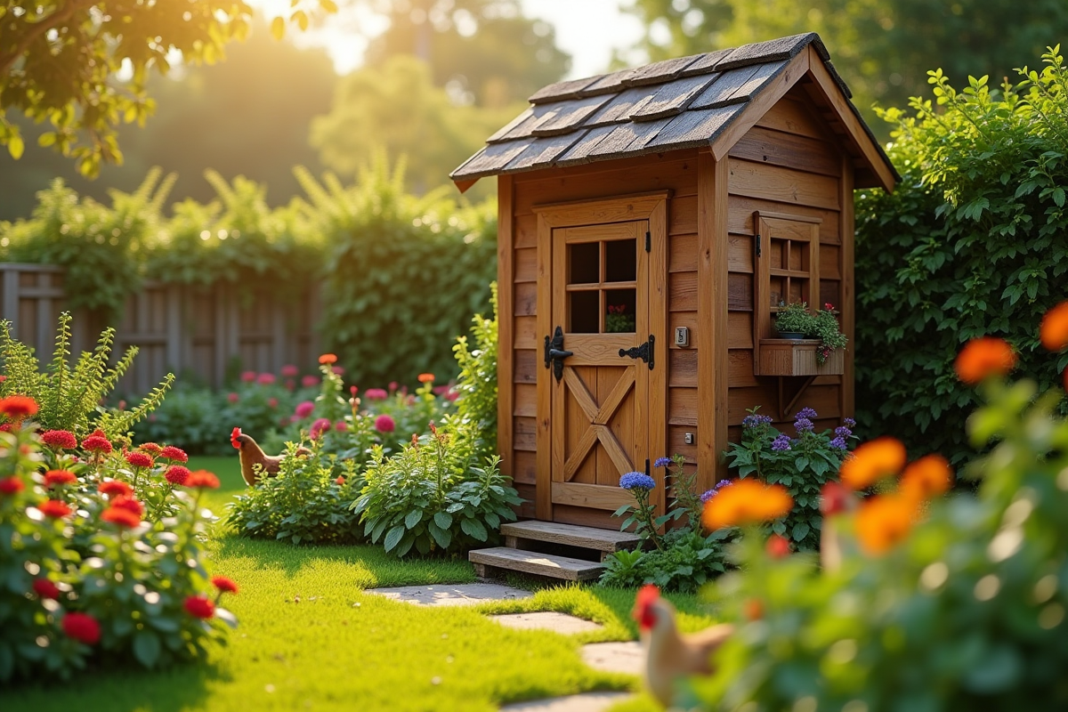 Aménagement d'un poulailler en permaculture avec conseils pratiques
