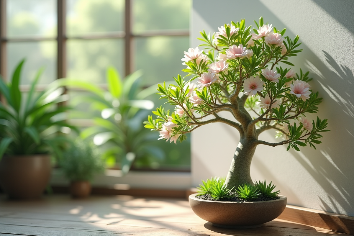 Petites fleurs blanches de l'arbre de jade en pleine floraison