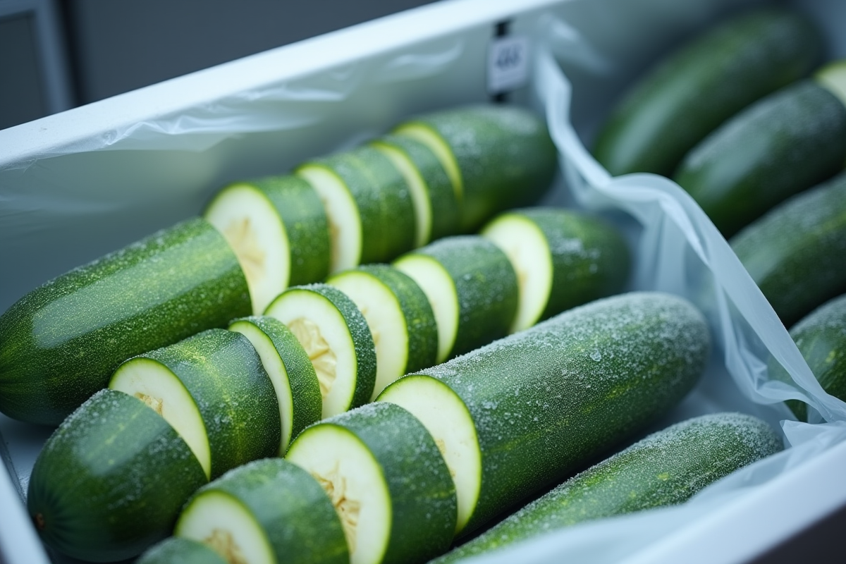 courgettes conservation