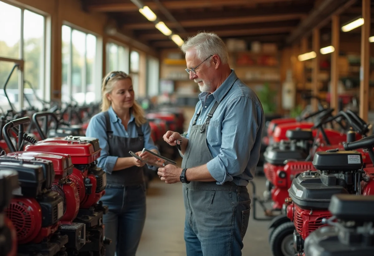 Motoculteur adapté à différents types de sols pour un jardinage efficace